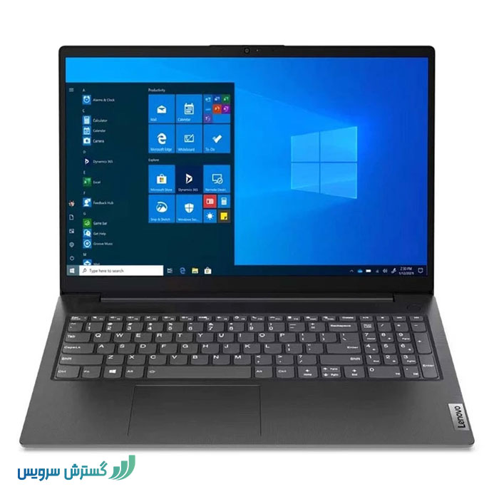 لپ تاپ 15.6 اینچی لنوو مدل Lenovo V15 G2 IJL-Celeron N4500-8GB DDR4-256GB SSD-TN